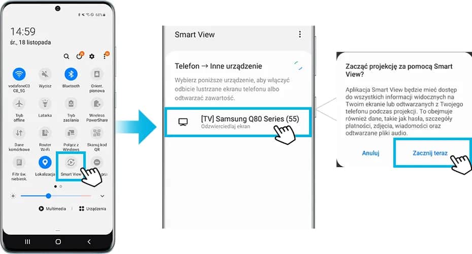 Jak udostępnić ekran z telefonu na telewizor bez problemów i komplikacji