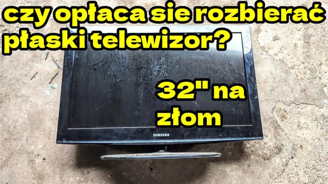 Co można odzyskać z telewizora LCD? Cenne metale i części, które warto znać